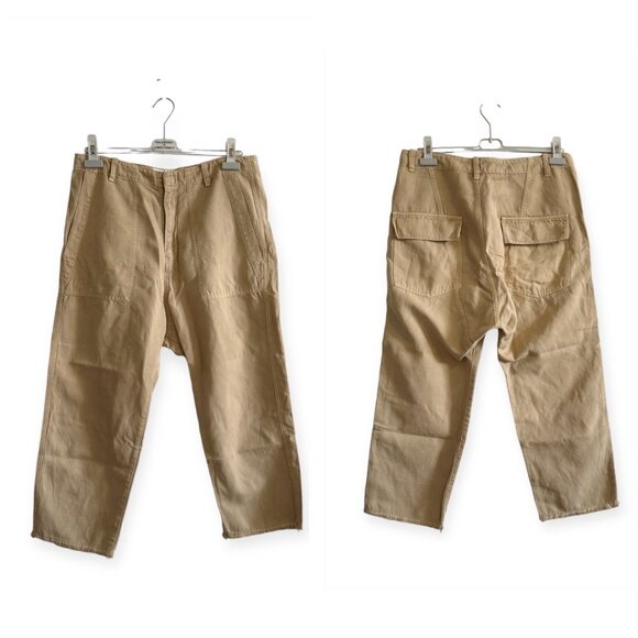 Nili Lotan Luna Pants Size 10,  Sand, beige - Picture 12 of 16